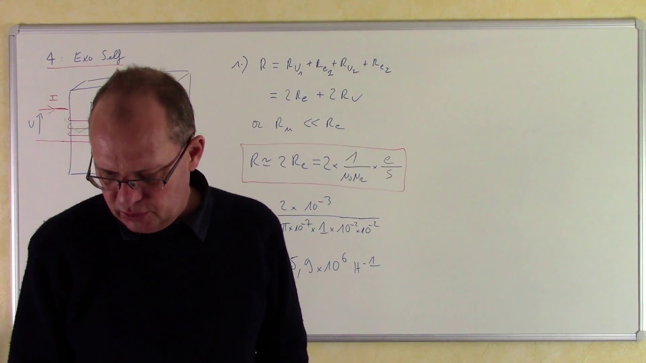 16 : conception d'une inductance sur circuit magnétique.