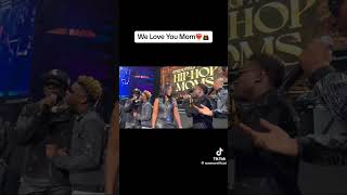 WanMor singing A Song for Mama to their mother