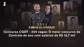 Concurso CGDF - 234 vagas: O maior concurso de Controle do ano com salários de R$ 13,7 mil