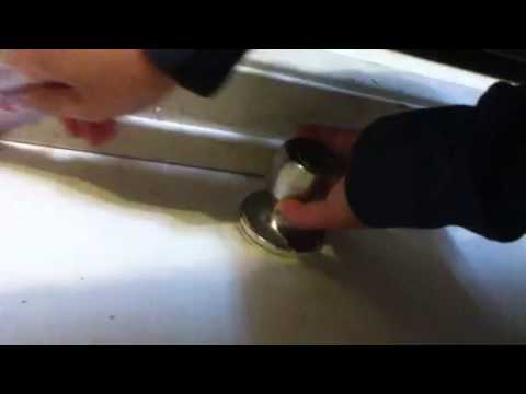 How to open a locked door using a credit card/gift card - YouTube