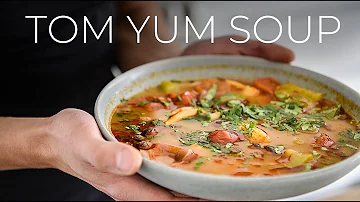 This easy recipe puts the 'YUM' IN TOM YUM SOUP