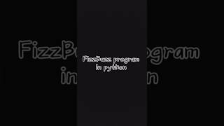 FizzBuzz program in python #python #pythonprogramming #coding #programming #shorts #pythontutorial