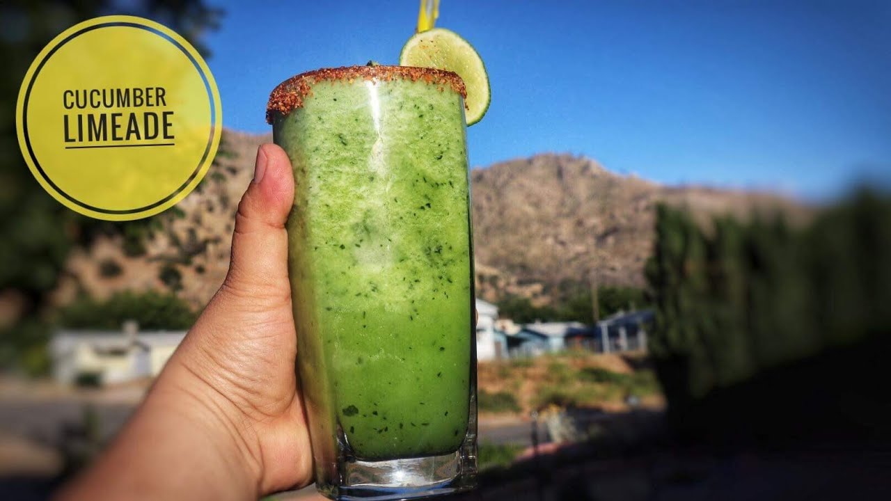CUCUMBER LIMEADE With TAJIN Easydrink recipe Aiza Benoit YouTube