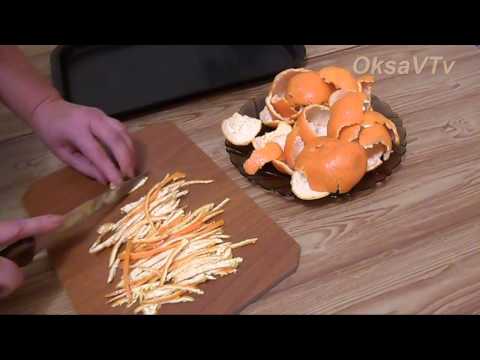 Видео рецепт Цукаты из мандаринов