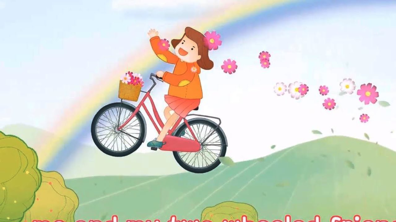 Little Bicycles Bicycle Song for Children +More Nursery Rhymes and Kids Songs Collection