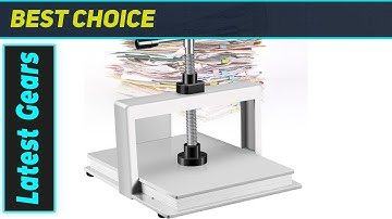 The Ultimate A3 Manual Paper Press Machine for Flawless Documents & Bookbinding