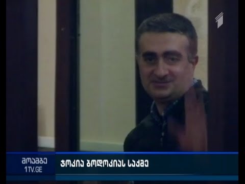 ჯოკია ბოდოკიას 11-წლიანი პატიმრობა მიუსაჯეს