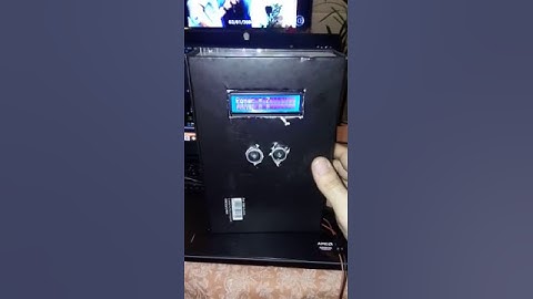 Alexander Gegeski Dias - Contador automático - Netduino + buzzer + sensor ultrassônico + lcd 16x2