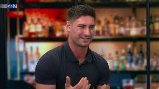 Former Love Islander And Fitness Coach, Frankie Foster Tells Nigel Farage His Fitness Tips.