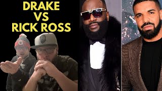 DRAKE (DROP & GIVE ME 50) VS RICK ROSS (CHAMPAGNE MOMENTS) (UK Independent Artists React) WHO WON!?