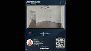 2602 Atlantic Street, Houston, TX 77009 | 3 Bedroom Home For Sale