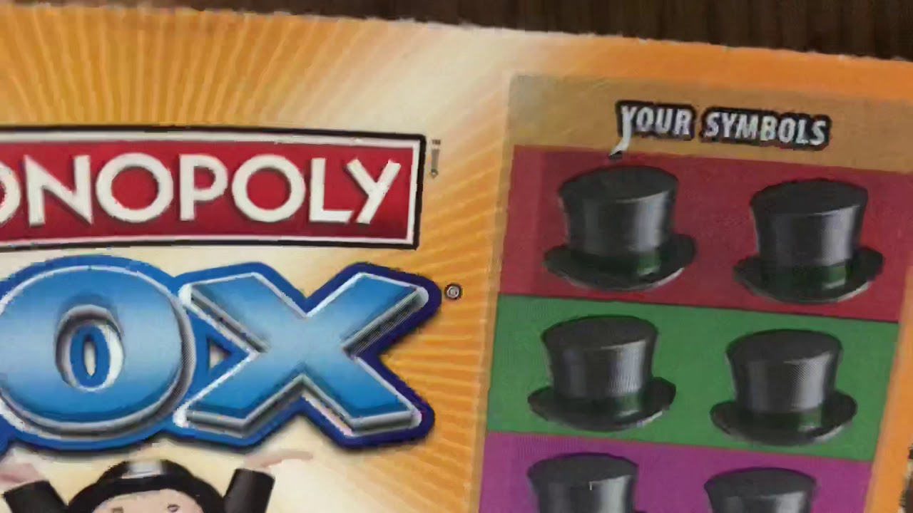 MONOPOLY SCRATCHER 3dll ticket YouTube