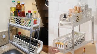 PORTABLE 2-TIER BASKET DRAWER SHOPEE