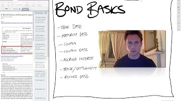 ep4: Bond basics - principal, coupon, accrued interest, daycount, sample prospectus