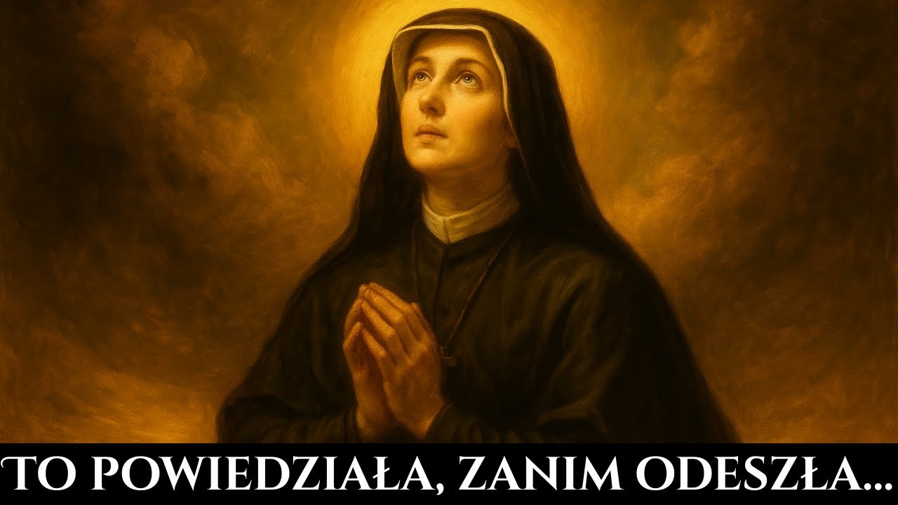 Święta Faustyna – Słowa, które wypowiedziała tuż przed śmiercią