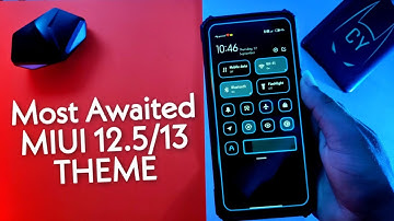Most Awaited Miui 12.5/13 Theme - New Control centre Ui Theme | Miui 12.5/13 Theme