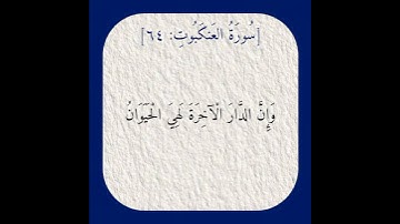 #قرآن #ياسر_الدوسري #استغفر_الله #لايك #اللهم_صل_على_محمد_وال_محمد #سورة_العنكبوت #راحة_نفسية