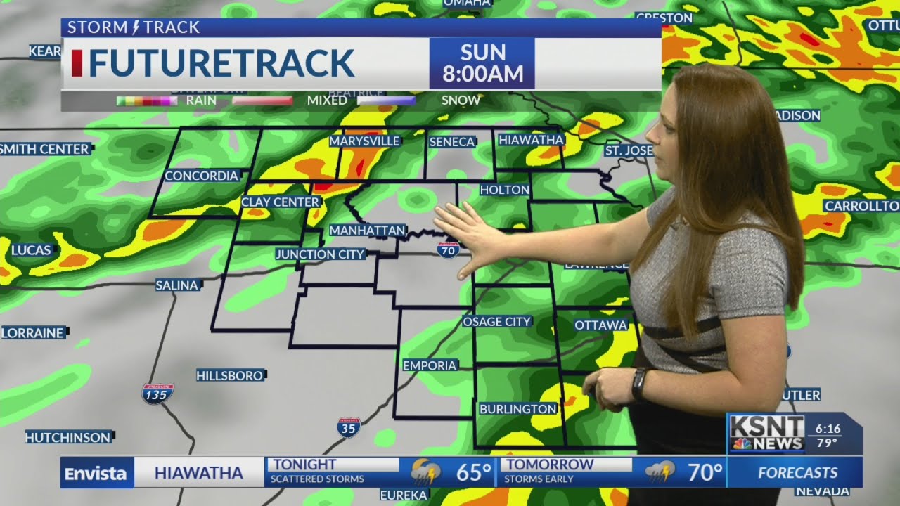 Heavy Rain Possible Tonight - YouTube