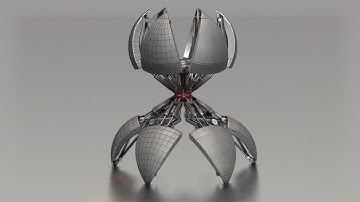 Sphere-Bot Upgrade in Blender-2.81a (WIP-2) Creating the Mid-Poly Version