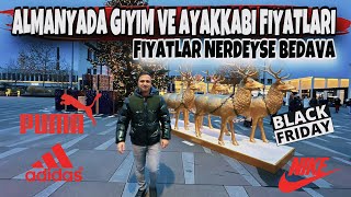 Almanyada Giyim Alışverişi I Adidas Puma Nike Ayakkabi Fiyatlari ve Daha Neler Neler !!!!