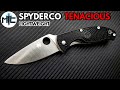Spyderco Tenacious Lightweight Folding Knife - Overview and Review