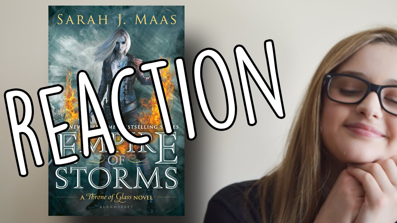 EMPIRE OF STORMS BY SARAH J. MAAS COVER REACTION - YouTube