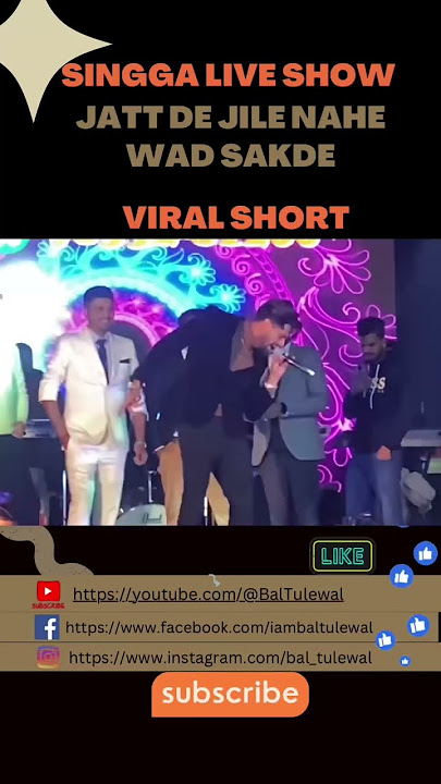 Singga live Good luck Song #punjabi #live #singga #music