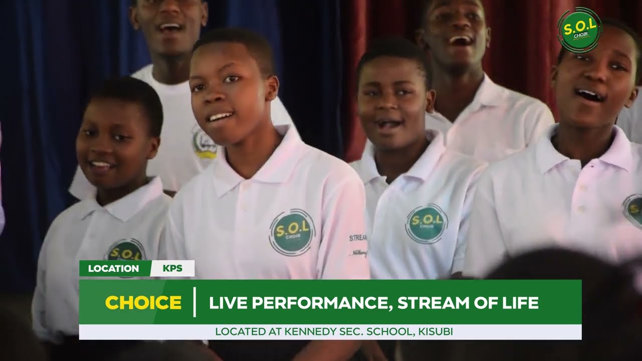 Choice Live Peformance  - Stream Of Life, Kennedy Sec. School