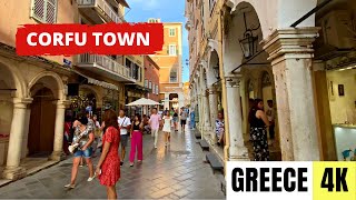 CORFU, GREECE 🇬🇷 [4K] Corfu Old Town — Walking Tour