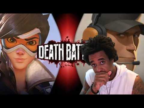 Tracer vs Scout (Overwatch vs Team Fortress 2) | Death Battle - REACTION