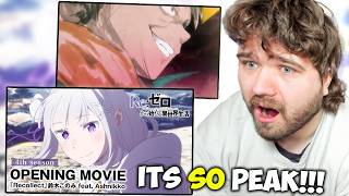 Re:Zero SEASON 4 OPENING REACTION &amp; ANALYSIS!! *IM SO HYPED!!「Recollect」鈴木このみ feat. Ashnikko