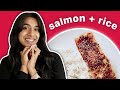 Easy salmon and rice 30 minute recipe