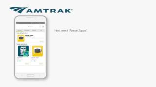 Android App Catalog & Amtrak Zapps ONBoarding video screenshot 5
