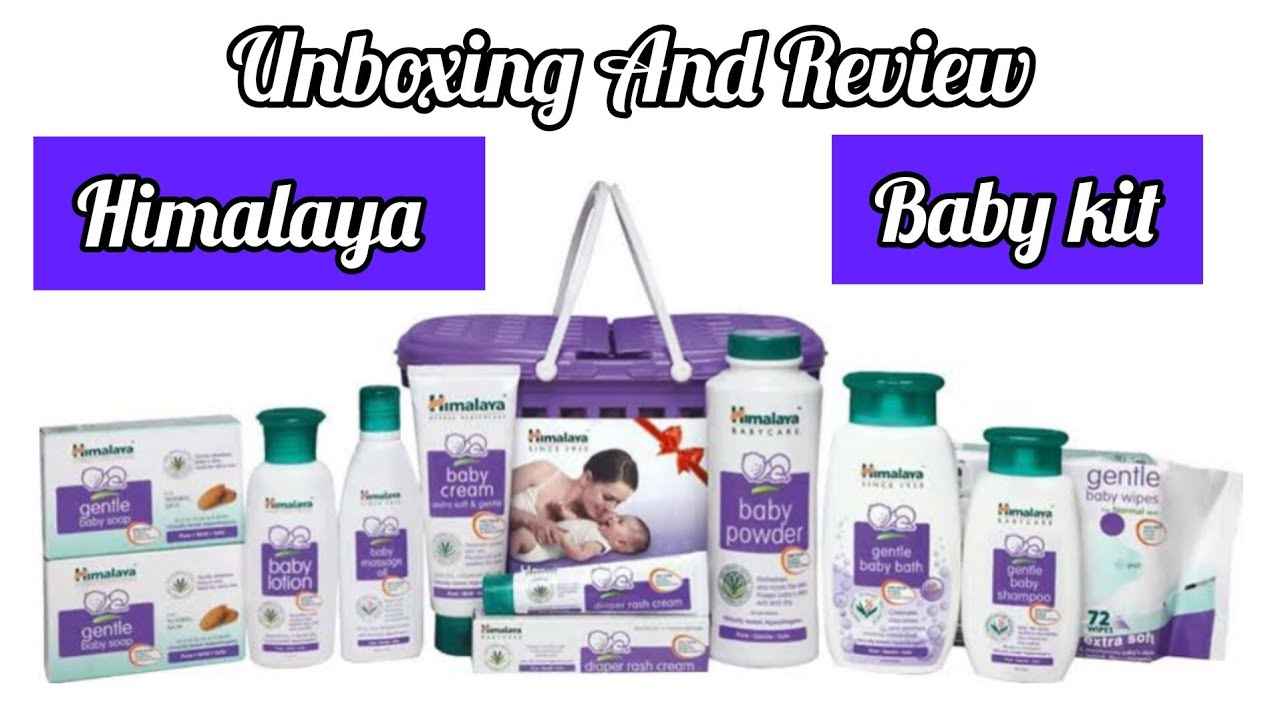 Himalaya Baby Basket Gift Pack Pack of Combo Unboxing and Review in