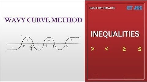Wavy Curve Method | Lecture 1 | Inequalities | NUMERIC CLASSES |