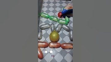 Đồ Chơi bong bóng nước xếp số 134 /clip 475 bubbles toys number ball #Shorts