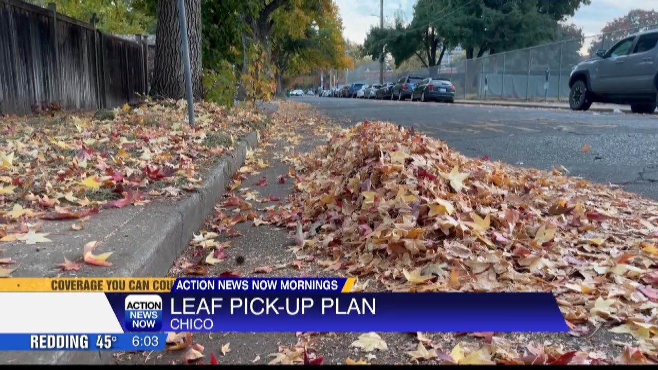 City of Chico is wrapping up it's final sweep of the Leaf Pick Up