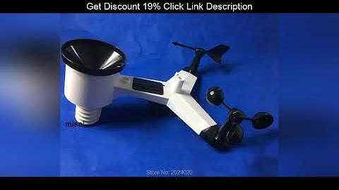 Best misol /Wireless weather station connect to WiFi upload data to web (wunderground)