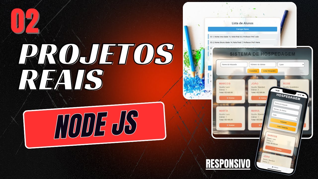 JavaScript e Node.js na Prática | 2 Mini Projetos Reais (Try Catch ...