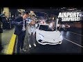 Picking up my Crush from the Airport in a LAMBORGHINI AVENTADOR S!
