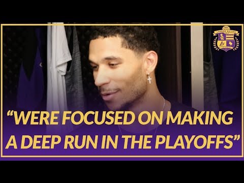 Lakers Post Game: Josh Hart Talks About the Talent on This Team and The Potential for Playoffs