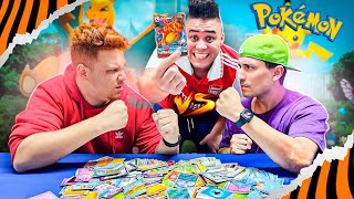 BATALHA POKÉMON , QUEM ACHAR A MAIS RARA FICA COM TUDO !!!