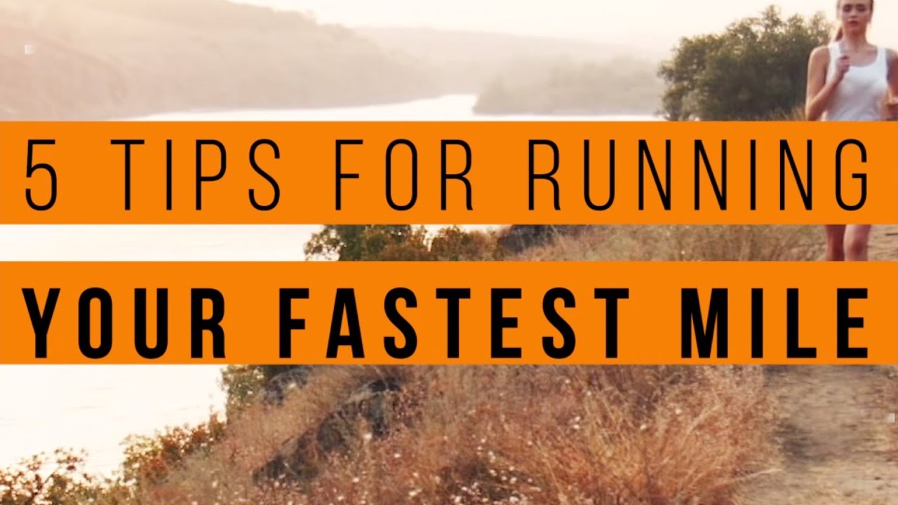 8 Tricks to Help You Run a Faster Mile