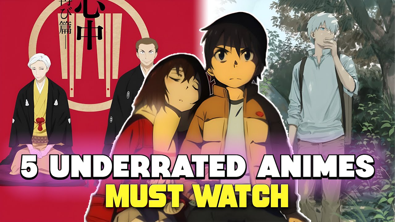 5 UNDERRATED ANIME'S IN MUST WATCH | ANIME | TAMIL EXPLANATION  | 