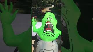 Gemmy Ghostbusters Slimer Halloween inflatable Review!