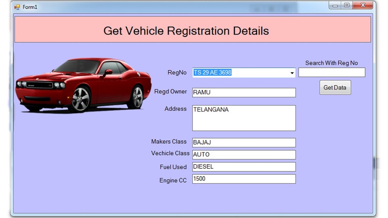 Auto reg. Vehicle Registration. In cars database. Car info by number. Trace for car.