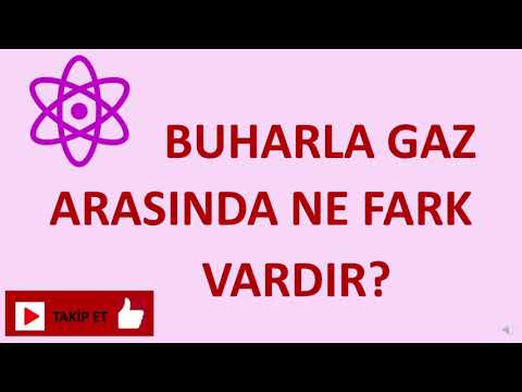 GAZLA BUHAR ARASINDA NE FARK VARDIR?