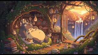 Totoro Lofi Dreams 💜 Retro Japan Skyline 🌌 Calming Sleep Beats | by Totoro Lofi Sleep screenshot 2