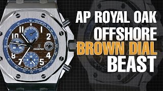 Unboxing the AP Royal Oak Offshore “Havana” 26470ST.OO.A820CR.01