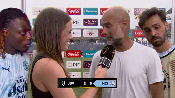 Pep Guardiola, Bernardo Silva & Jeremy Doku Reactions on Manchester City Win vs Juventus